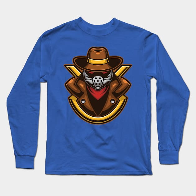 Robotic detective Long Sleeve T-Shirt by mightyfire